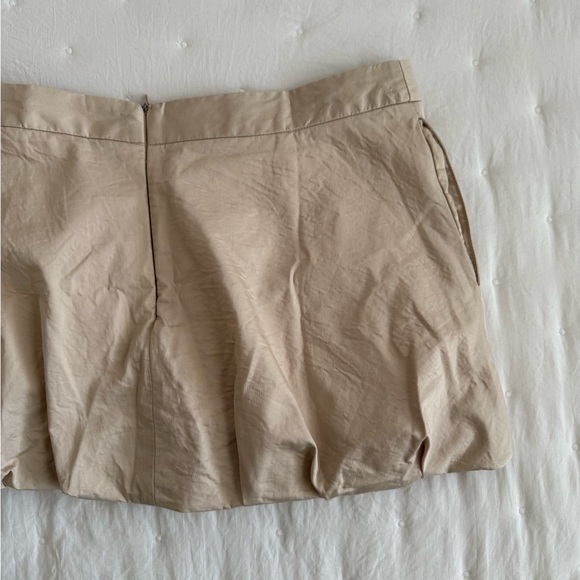 Zara Tan Bubble Skirt - Picture 4 of 4